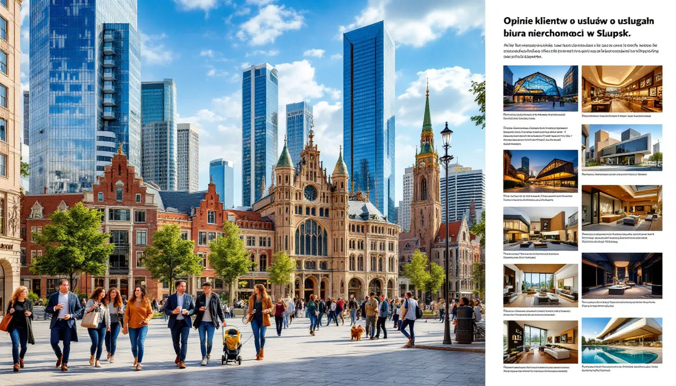 Opinie klientów o usługach biura nieruchomości w Słupsku.